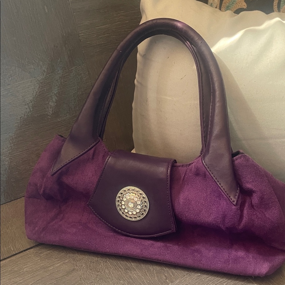 Elegant Purple Women's Handbag